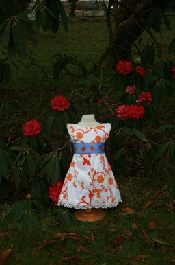 Garden party baby dress