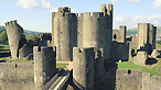 Castell Caerffili © Cadw, Welsh Assembly Government (Crown Copyright).