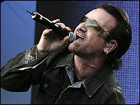 U2 歌手Bono