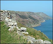 The Lundy coast