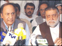 چودھری شجاعت اور ظفر اللہ جمالی