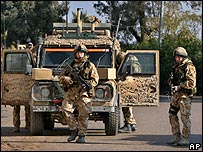 نیروهای بریتانیایی در بصره