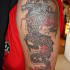 Big dragon tatt on Matt's arm