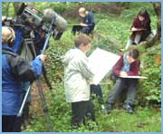 Image of the series being filmed