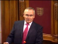 Chief Minister Senator Frank Walker