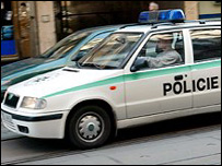 policejní vůz