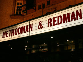 Method Man and Redman sign