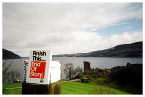 End of Story books at Fort William