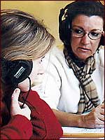 Students at Castleford Community Centre