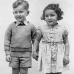 Peter and Valerie Smith of Greville Road, Bristol, c1940/41. Part-time evacuees!