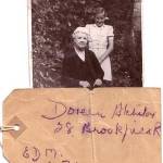 we were labeled as per the actual label shown, Doreen with Gran Simmons.