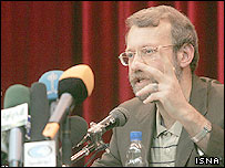 علی لاريجانی - عکس از خبرگزاری دانشجويان ايران