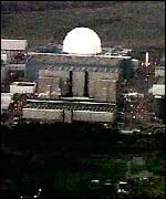 Sizewell power station from above