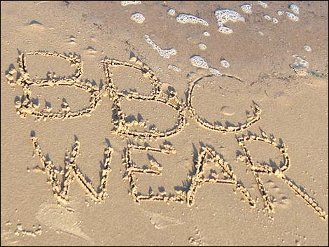 Writing in the sand