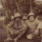 Douglas Kent and Fred Chapman, Ismalia, Egypt 1941.