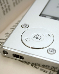 A book and an e-reader