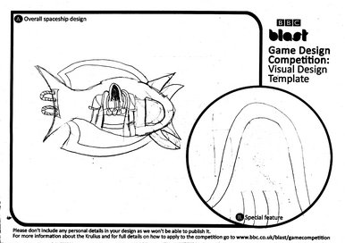 Spaceship-Visual Design