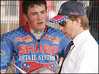 Ritchie Hawkins and Steve Bishop (Hywel Lloyd)