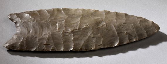 Clovis spear point