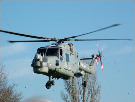 Helicopter Santa Mere, Wiltshire 