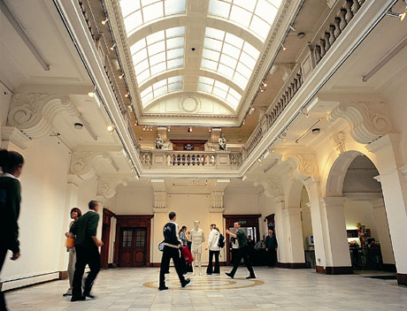 Glynn Vivian gallery atrium. Photo: Graham Matthews, © Glynn Vivian Art Gallery, 2004