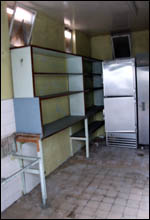 The kitchen has suffered from neglect