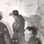 Captain Philip Sadler in the map room.