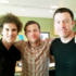 Colin MacIntyre (L) and band join Dermot for a Saturday Session
