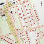 Fire warden's map of New Milton, Oct 1942, ref 30M99/1. Not to be reproduced without written permission of Hampshire Record Office