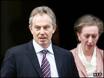 تونی بلر و مارگارت بکت وزیر خارجه