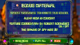 Spy Kids 3-D: Game Over DVD screengrab