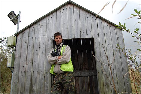 Tim Lawrence nature reserve manager