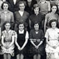 School days - the old school photo. Lois has countless memories of school with her sisters Eileen and June