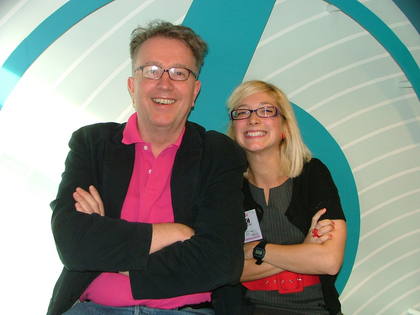 Tom with Natalie Ross