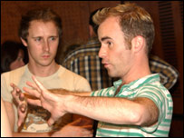 Laurie Sansom directing Follies