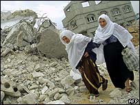 Mulheres palestinas na Faixa de Gaza