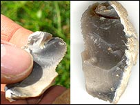 Bronze age flint