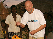 Michael Eavis in Mozambique