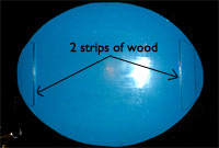 balance board - view of bottom