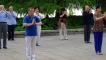 Tai Chi class ending.