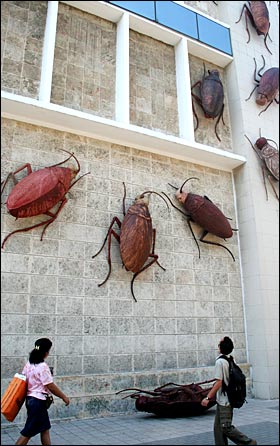 Obra del artista cubano Roberto Fabelo. (Foto: Raquel Pérez)