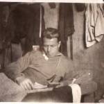 snapped in bed at Hafia 1943