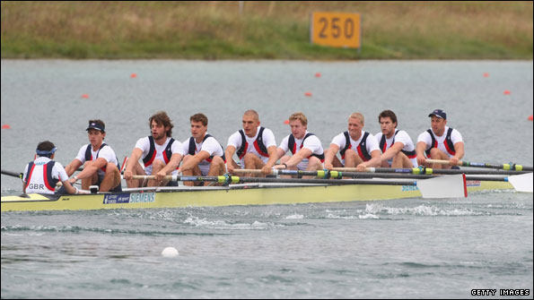 Phelan Hill and the GB eight hope for a place on the podium on Sunday