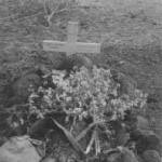 The grave of Sgt Eric Millman on Mount Popa, taken by CQSM Frederick Weedman