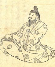 Early Japanese sketch of O no Yasumaro