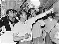 Picture: Jack Cardiff directing William Tell.