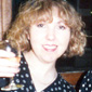 Susan and friend Kim in La Catalina wine tavern, June 1991