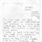 My sister Sheila's letter to Mum & Dad; 14th March 1941