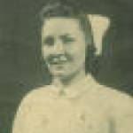 Lilian Vale, as a student nurse at Dulwich hospital in WW2.