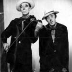 John Darlington Bruce’s great mates from the army Fred Kateley and Reg Arkill. Fred continued to write to his ‘Best Pal Johnny” even after emigrating to New Zealand.